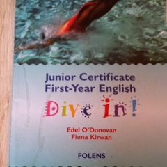 "Dive In" Junior Cert First Year English printed 2004