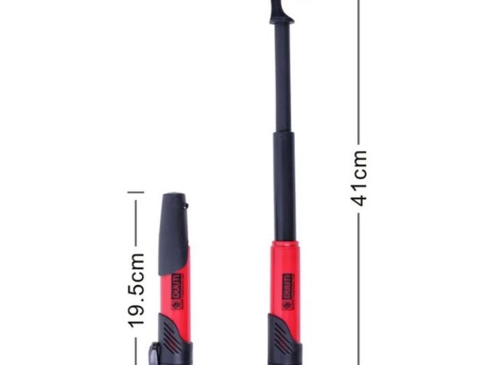 Duuti Portable Mini Plastic Bicycle Air Pump Bicycle Tire Super Light Accessories MTB Road Bike Cycling Pump