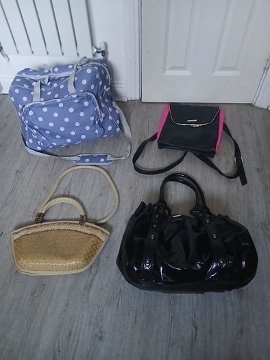 Click here to send this ad to a friend   4 BAGS large weekend bag Juicy Coutire backpack summer bag MEXX bag 20e for the lot