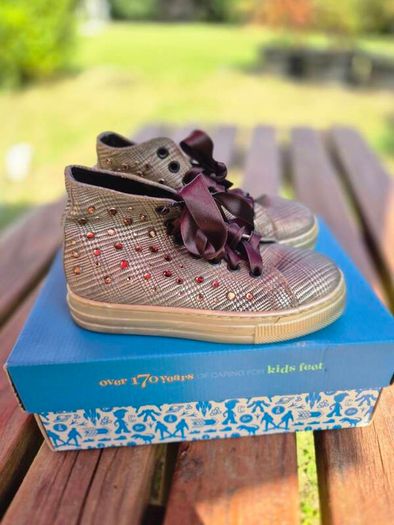I Pinko Pallino Designer Boots, UK Junior 11, EU 29 Brand New, AV