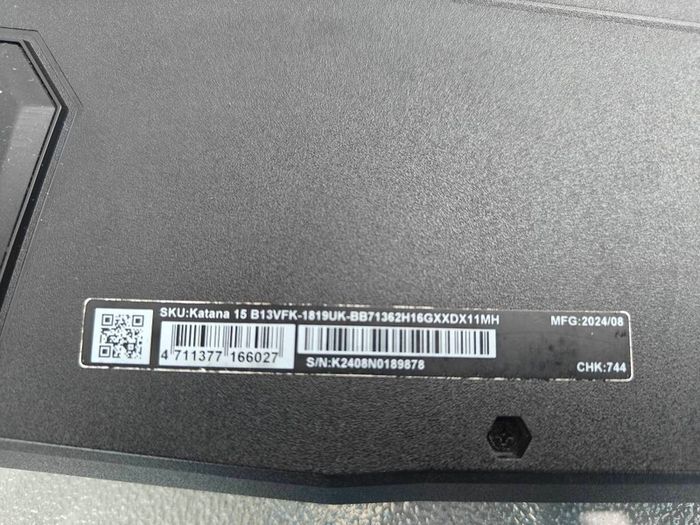 Msi Katana 15 B13v