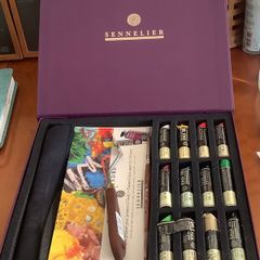 Sennellier Artist quality Oil Pastels sticks.