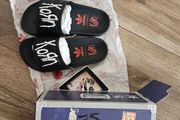 Adidas Korn Superstar flip flops