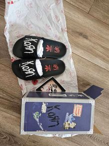 Adidas Korn Superstar flip flops
