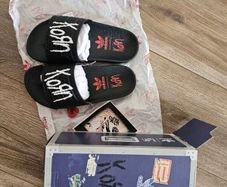 Adidas Korn Superstar flip flops