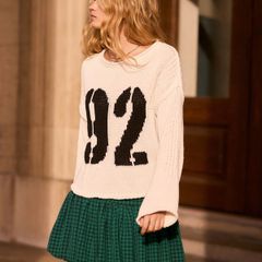 Brand new with tags Next Green Gingham Bubble Hem Mini Skirt size UK20