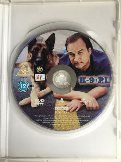 K-9 [1989] James Belushi, Kevin Tighe, Ed O'Neill, Mel Harris & Jerry Lee (Dog) [Movie DVD]