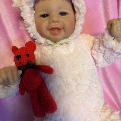 Reborns By Laura.  Baby Bear.  Heavy, weighted Reborn Doll. Welcome to View
