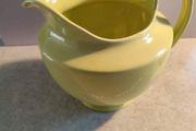 Lovely Jug L Yellow Lime Green Marked Rosanna Made In China
