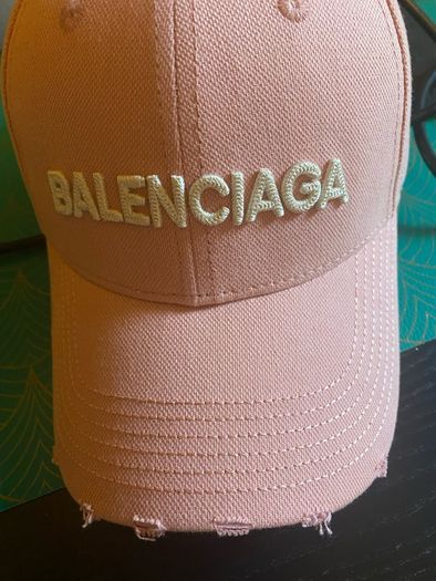 Balenciaga baseball hat / pink
