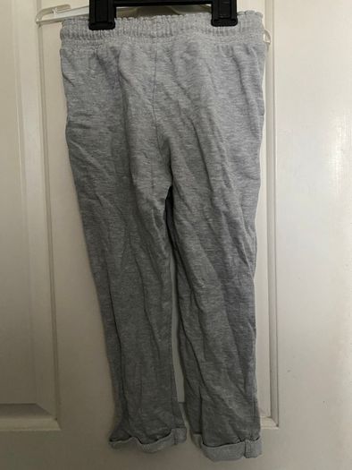 Light grey girl's trouser 116 Mango