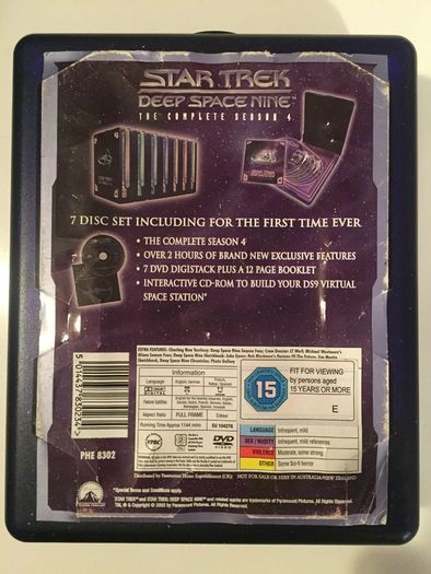 Star Trek: Deep Space Nine - Season 4 [DVD Collector's Plastic Hardcase Case TV Boxset]