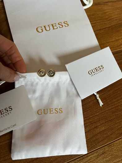 Guess Earring studs . New . Genuine