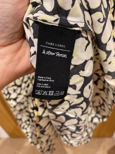 & other stories midi dress