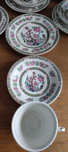 20 pcs Arklow Pottery Famel Rose