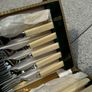 Cased set of fish knives & forks Image 9