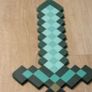 minecraft foam diamond sword Image 2