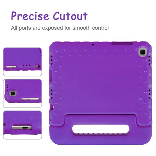 For Samsung Galaxy Tab A7 10.4 2020 Case Kids Shockproof Tablet Smart Cover EVA Purple New - FHT15SMTK1
