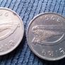 Irish Sixpence Coins. Image 3