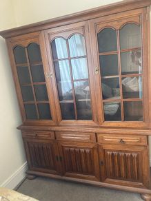 Solid Vintage Wooden Dresser