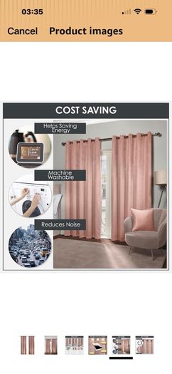 Pink Bedroom Set Curtains/Lamps & Lampshade