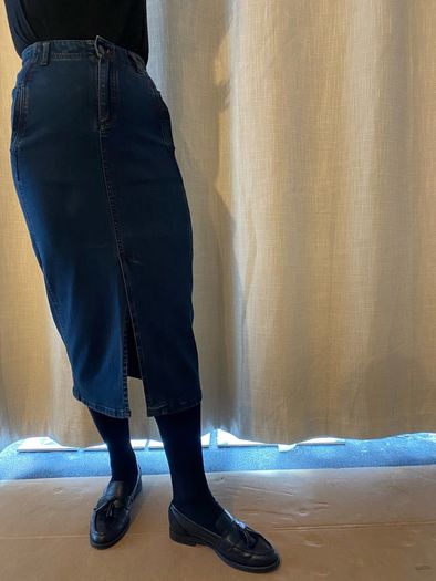Jeans 60s skirt