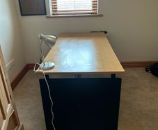 office desk and chair