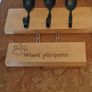 Beautiful Handmade Woof Plagues Image 9