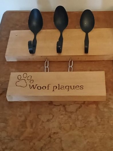 Beautiful Handmade Woof Plagues