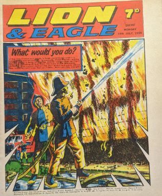 Lion and Eagle Comic July 19th 1969-IPC Comics