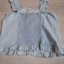 New Girls denim top size 13-14 years Image 2