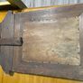 Antique Ornate Dutch Brass Repousse Cushion Wall Mirror Bevelled Glass Image 5