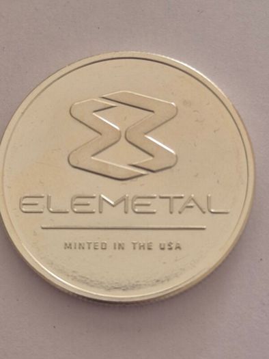 1 oz Elemetal "Ag" Silver Round