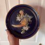 2x Vintage Arklow Pottery Oriental Paradise Decorative Plates Image 4