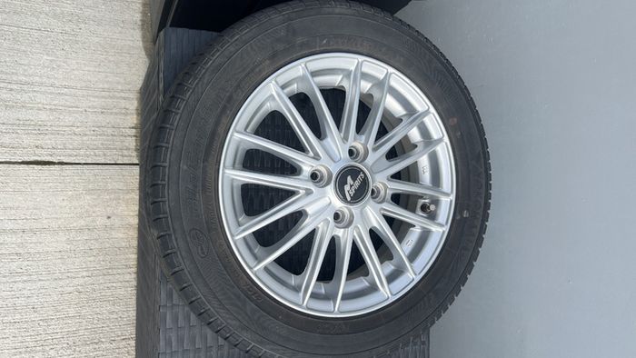 Set of 4 M Spirits 14" Alloy Wheels with Yokohama Tyres - Great Condition