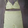 Lime color co ord Image 4