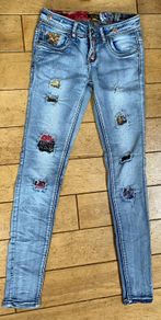 Ladies detailed design jeans