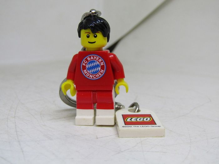 Lego Vintage Soccer FC Bayern Munich Player Key Chain Rare And Hard To Find Now As There Is Not Many Around Anymore