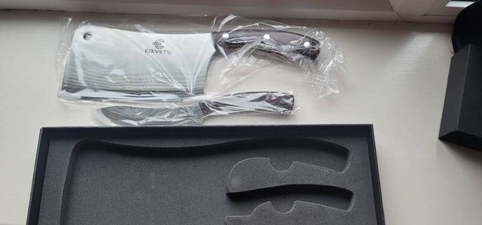 Kitchen knives (set). New, in packaging. Sharp and comfortable
