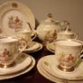 Stunning Vintage Lustre Pearlescent  Tea / Coffee Set. Made In Poland,Chodziez. Image 2