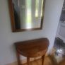 hall mirror and table Image 2