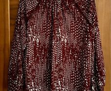 Next Burgundy Top