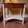 Vintage Mahogany Console Table Image 3