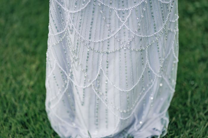 Ball Dress with ostrich feather cloak size S.