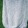 Ball Dress with ostrich feather cloak size S. Image 2
