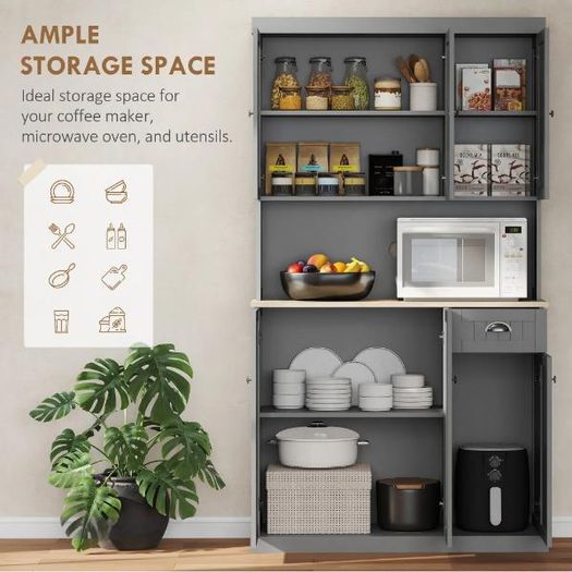 Kitchen Storage Cabinet 180cm