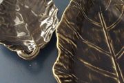 Innisfree Potteries Cabbage Leaf Shaped Plates