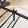 King Size Bed Frame with Wood Headboard Image 4
