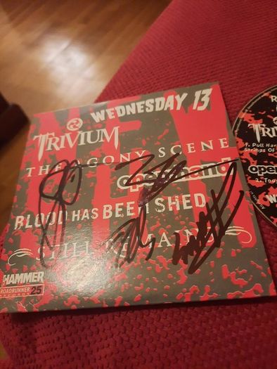 ROADRUNNER: 6 Track CD Promo from 2005 (Autographed by original Trivium line-up)