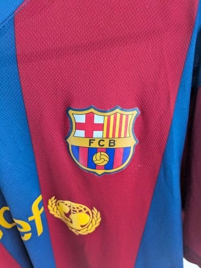 Barcelona 2007/8 Home Kit - Men's XL